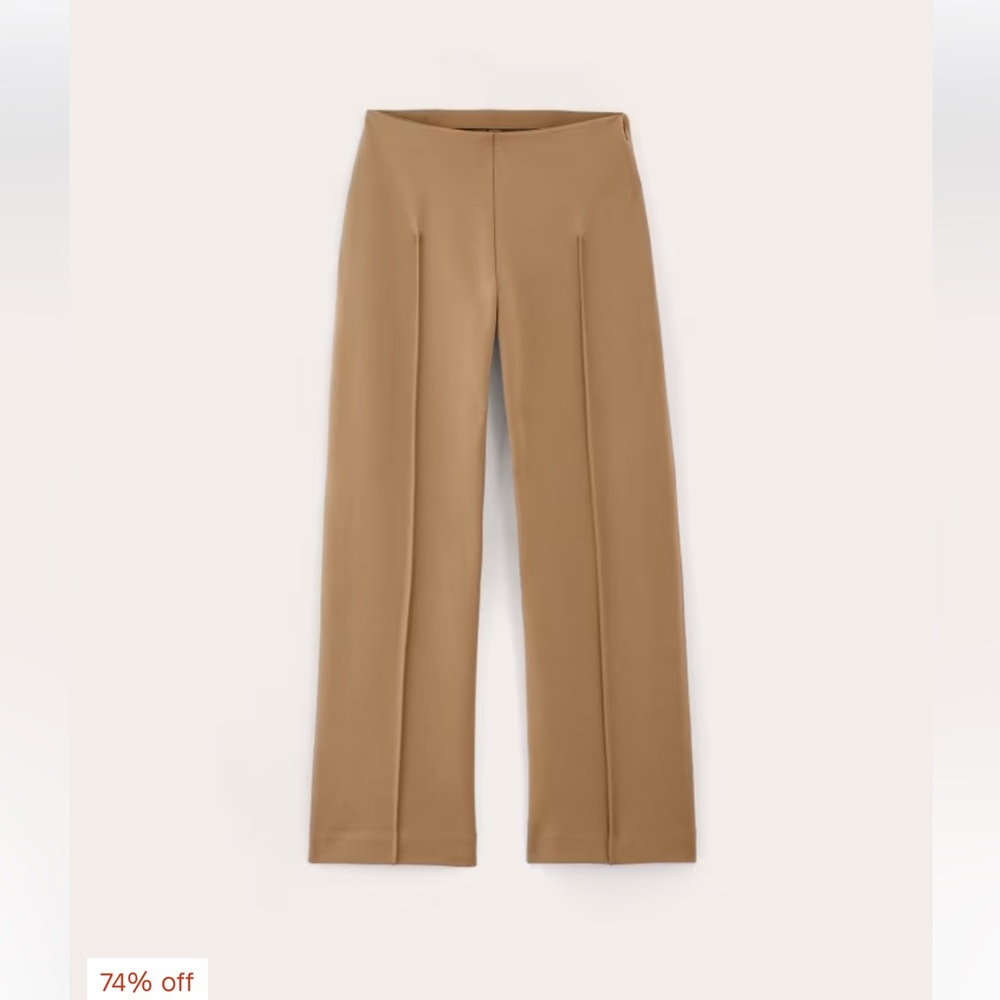 Everlane Women's Straight Leg The Dream Pant - Tan